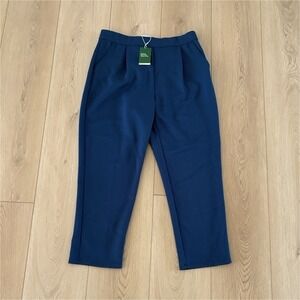 Halara Women's Blue Play it My Way‎ Activewear Pants XL Regular Viscose Blend